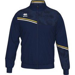 Veste de survêtement ERREA Elton Navy Yellow White face