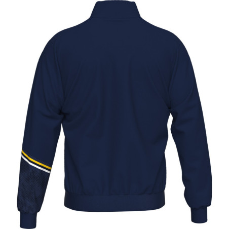 Veste de survêtement ERREA Elton Navy Yellow White dos