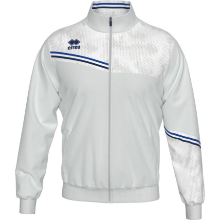 Veste de survêtement ERREA Elton White Blue Navy face