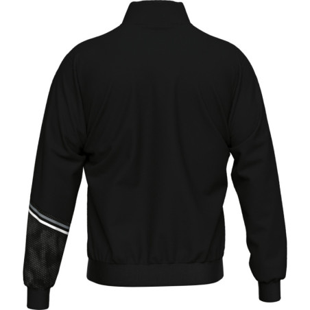 Veste de survêtement ERREA Elton Black Anthracite White dos