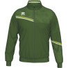 Veste de survêtement ERREA Elton Military Green Green Fluo White face