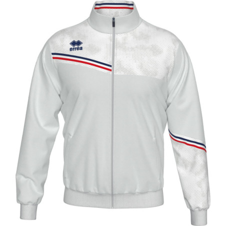 Veste de survêtement ERREA Elton White Navy Red face