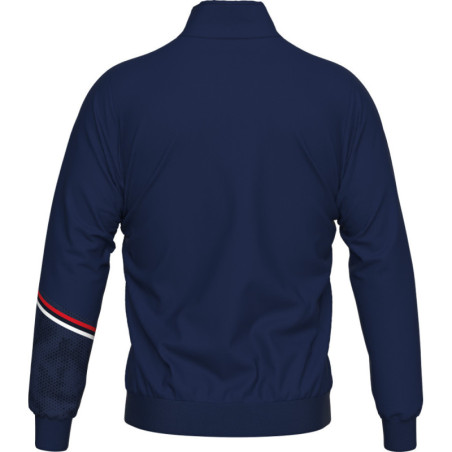 Veste de survêtement ERREA Erick Navy Red White dos