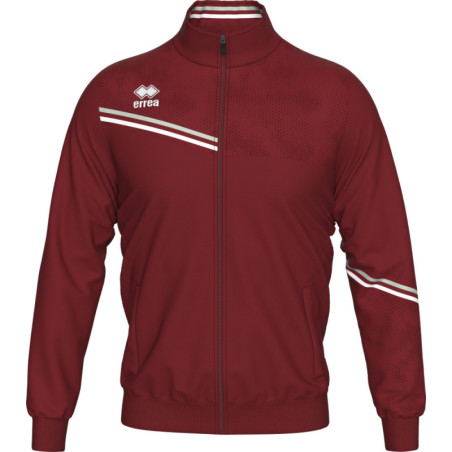 Veste de survêtement ERREA Erick Maroon Grey White face