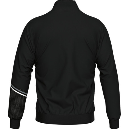 Veste de survêtement ERREA Erick Black Anthracite White dos