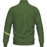 Veste de survêtement ERREA Erick Military Green Green Fluo White dos