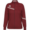 Veste de survêtement ERREA Femme Estella Maroon Grey White face