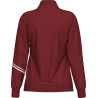 Veste de survêtement ERREA Femme Estella Maroon Grey White dos