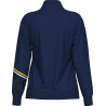 Veste de survêtement ERREA Femme Estella Navy Yellow White dos