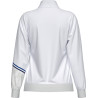 Veste de survêtement ERREA Femme Estella White Blue Navy dos