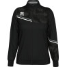 Veste de survêtement ERREA Femme Estella Black Anthracite White face