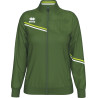 Veste de survêtement ERREA Femme Estella Military Green Green Fluo White face
