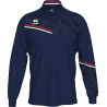 Sweat zippé ERREA Elias Navy Red White face