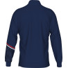 Sweat zippé ERREA Elias Navy Red White dos