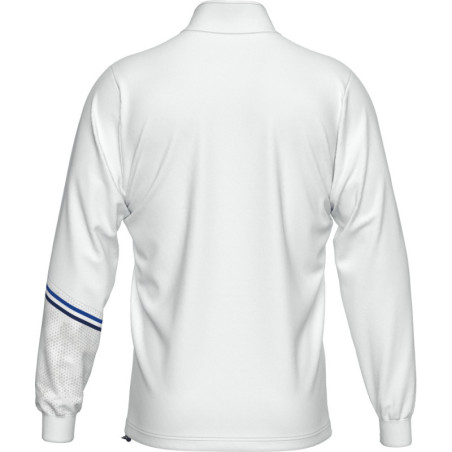 Sweat zippé ERREA Elias White Blue Navy dos