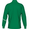 Sweat zippé ERREA Elias Green Grey white dos