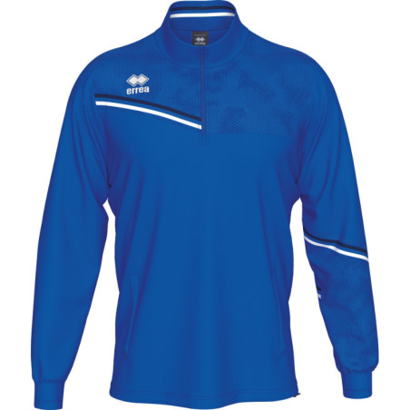 Sweat zippé ERREA Elias Blue Navy White face
