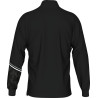Sweat zippé ERREA Elias Black Anthracite White dos