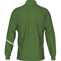 Sweat zippé ERREA Elias Military Green Green Fluo White face 2