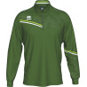Sweat zippé ERREA Elias Military Green Green Fluo White face