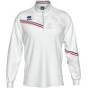 Sweat zippé ERREA Elias White Navy Red face