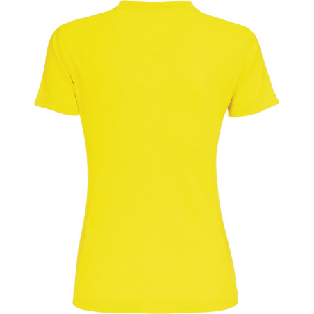 Maillot ERREA Marion Yellow Fluo dos