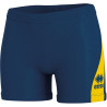 Short ERREA Femme Amazon Pro Navy Yellow face
