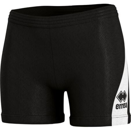 Short ERREA Femme Amazon Pro Black White face