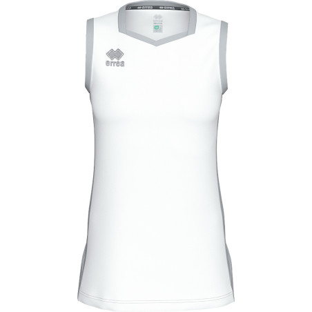 Maillot de basket ERREA Femme Becky White Grey face