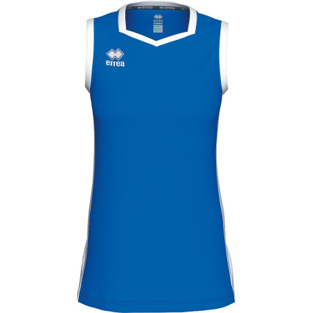 Maillot de basket ERREA Femme Becky Blue White face