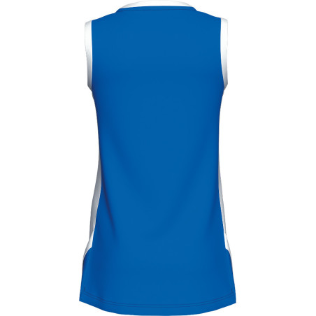 Maillot de basket ERREA Femme Becky Blue White dos