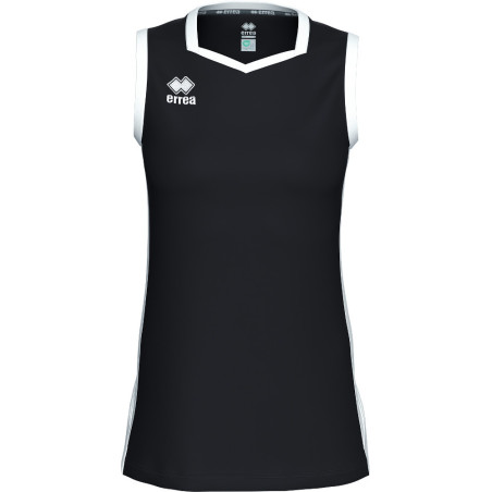 Maillot de basket ERREA Femme Becky Black White face