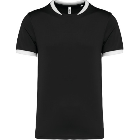 Maillot de rugby manches courtes Proact Black face