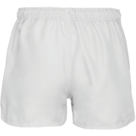 Short de rugby Elite Proact White dos