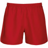 Short de rugby Proact Sporty Red face