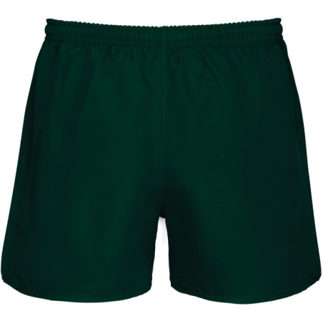 Short de rugby Proact Dark Green face