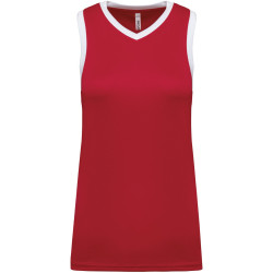 Maillot de basket Femme Proact Sporty Red White face
