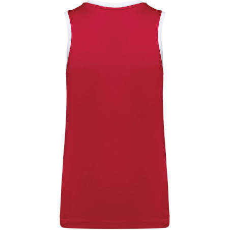 Maillot de basket Femme Proact Sporty Red White dos