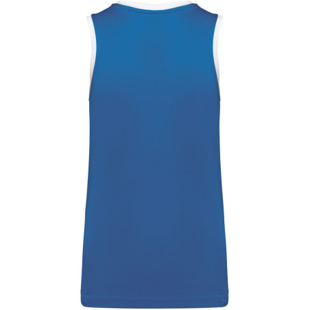 Maillot de basket Femme Proact Sporty Royal Blue White dos