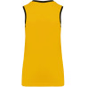 Maillot de basket Femme Proact Sporty Yellow Black dos