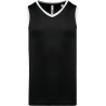 Maillot de basket Proact Black White face