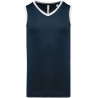Maillot de basket Proact Navy White face