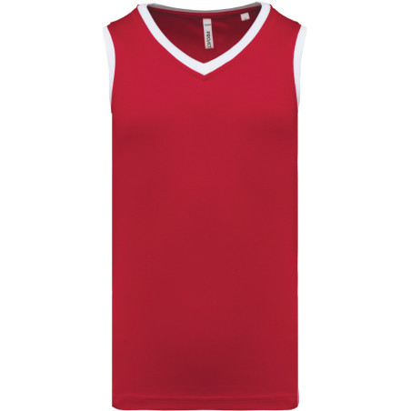 Maillot de basket Proact Sporty Red White face