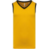Maillot de basket Proact Sporty Yellow Black face