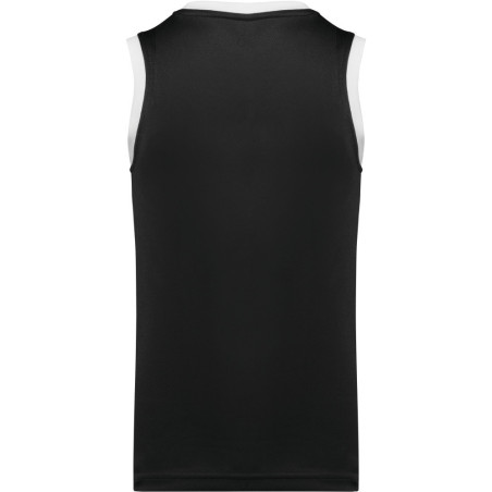Maillot de basket Proact Black White dos