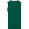 Maillot de basket Proact Dark Green White dos