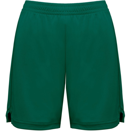 Short de basket Femme Proact Dark Green face