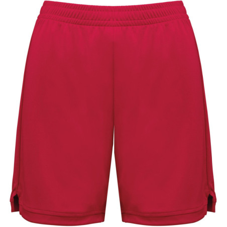 Short de basket Femme Proact Sporty Red dos