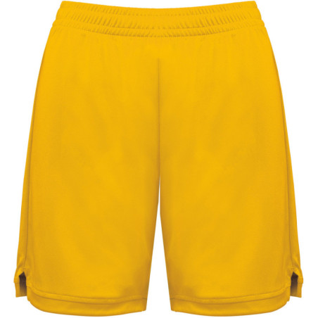Short de basket Femme Proact Sporty Yellow face
