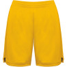 Short de basket Femme Proact Sporty Yellow face